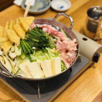 [Chanko Nabe Course] 6 dishes + 2 hours of all-you-can-drink (including 25 types of sake and shochu, draft beer, etc.) ⇒ 5,500 yen (tax included)