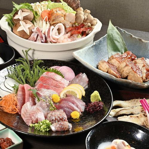 Banquet course with all-you-can-drink for 2 hours from 4,000 yen
