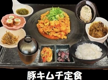 豚キムチ定食