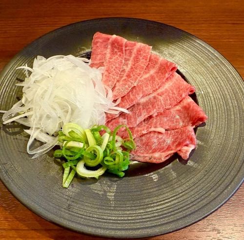 和牛ツラミ刺し