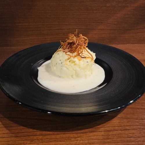 柊ポテトサラダ、ネギ・ポン・タン、トマトスライス