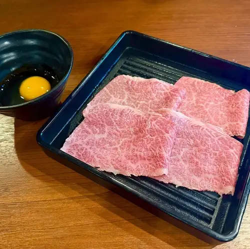 Wagyu beef sukiyaki loin