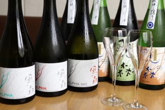 [Weekdays only] About 100 types of sake including premium sake, all you can taste for 2 hours!!