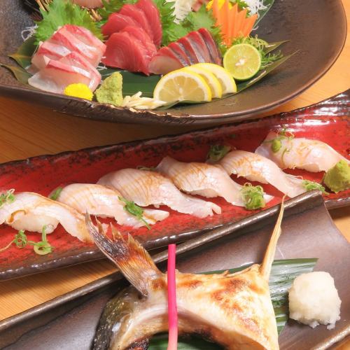 常に新鮮な鮮魚をご用意◎