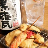 [東中野站前即到！ ] 從JR總武線東中野站步行1分鐘！能品嚐到正宗大阪風味的「串炸電玩」♪【東中野/居酒屋/無限暢飲/宴會/團體/多人用餐/推薦/包廂/女生之夜/生日/紀念日】