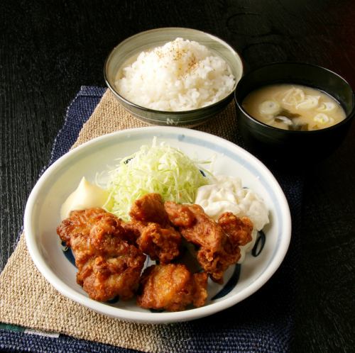 Fried fried chicken set