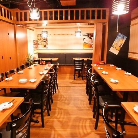 【Private room with OK for up to 20 people】 How about creative Japanese cuisine in a stylish shop? The sofa that is comfortably seated is perfect for a long time party! Please have a good time while talking ♪