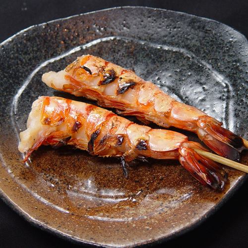 1 large salt-grilled shrimp