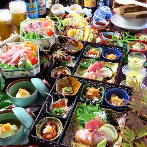 《個室確約》2時間飲み放題付き三ッ矢亭コース5500円(8品) 料理のみ4400円