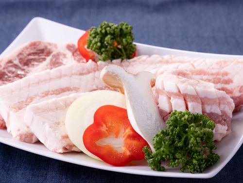 Samgyeopsal set (picture is an example)