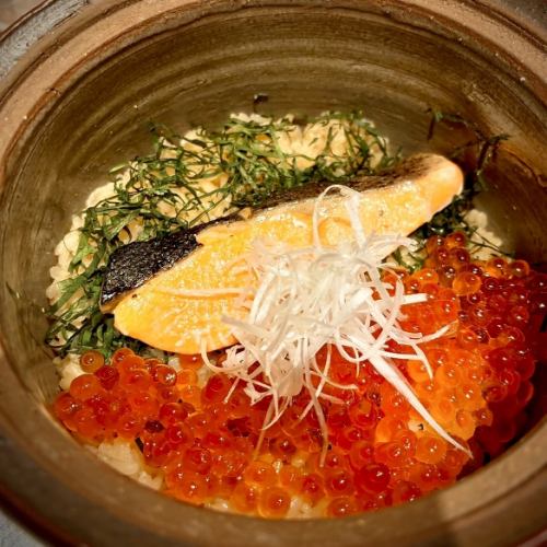鮭魚籽煲飯