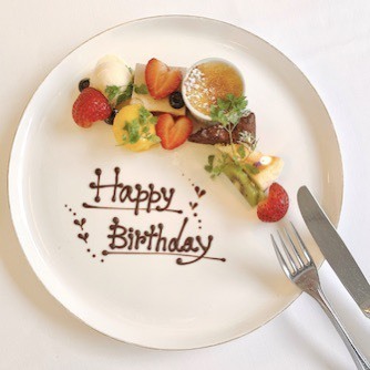 誕生日、記念日クーポン利用でデザートサービス★