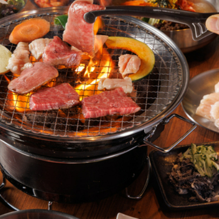 ★残り２台★【引き取り限定】韓国製焼肉テーブル　都市ガス 韓国 焼肉プレート 28cm プルコギグリル 深型 カセットコンロ 専用