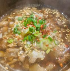 炖牛筋配肥金枪鱼/炖咸内脏