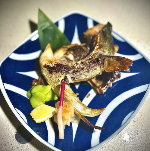 本日の魚カマ焼き