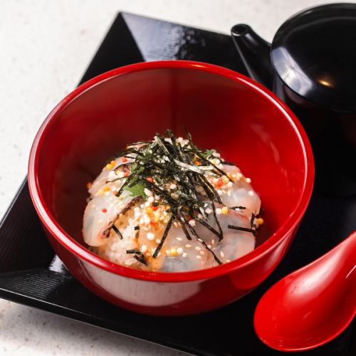 鯛のだし茶漬け