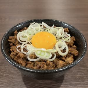 ジンタレ肉味噌丼