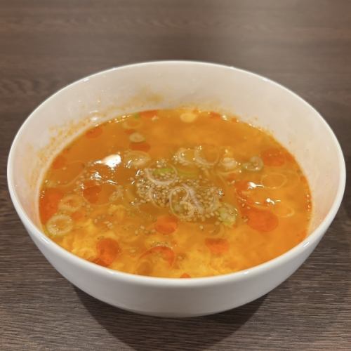 旨辛たまごスープ