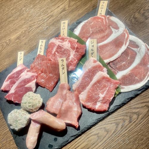自家製たれで味わう本格ジンギスカン