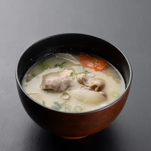 京風白味噌の豚汁
