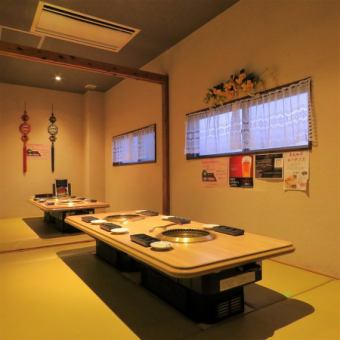 宴会のご予約大歓迎◎完全個室のお席は歓送迎会、忘年会など様々なシーンにご利用頂けます。ご予約は最大12名まで受付可能です！各種宴会に最適なコース料理もご用意しておりますので併せてご利用ください！