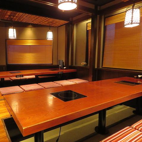 掘りごたつ個室は最大20名様までご宴会可能！各種宴会にぴったり