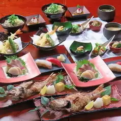 [New] Enjoy grilled blackthroat seaperch and seasonal delicacies with our [Jade Banquet] - Food only: 6,500 yen (tax included)