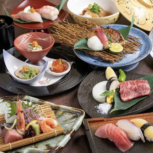 [Banquet] Authentic sushi kaiseki