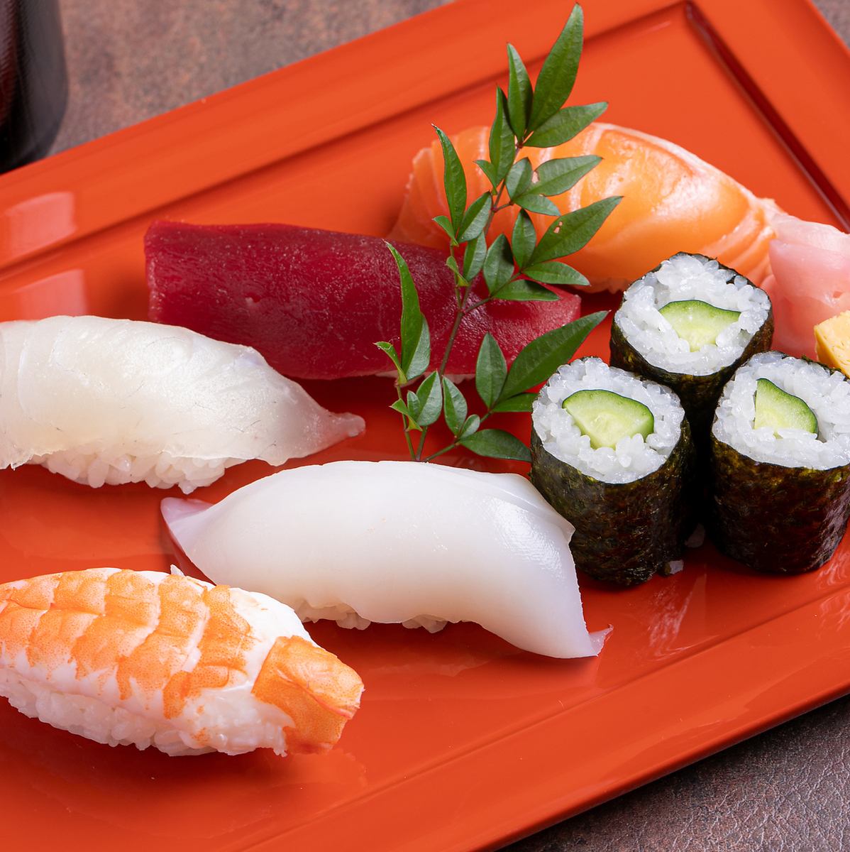 Excellent cost performance ♪ SNS shines with fresh sushi and seasonal menus ♪