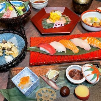 【僅限9月、10月/錦州套餐】共7道菜【附2小時無限暢飲 5,500日圓 → 5,200日圓】