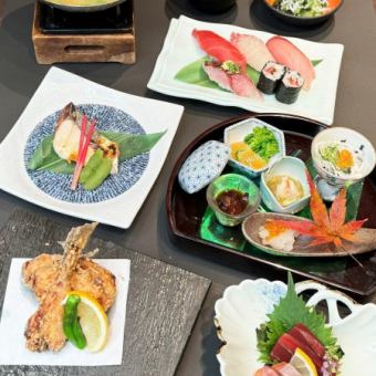 【2月限定/旬を軽やかに味わう寒椿コース】全8品【2ｈ飲放付6,500円→6,000円】