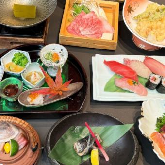 【2月限定/冬の名残と春の兆しを感じる寒梅コース】全8品【2ｈ飲放付7,500円→6,900円】