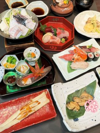【2月限定/食材を贅沢に楽しむ立春コース】全9品【2ｈ飲放付9,500円→9,000円】