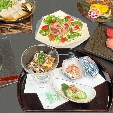 【7月8月限定/旬の彩りを楽しむ 青葉コース】全7品【2h飲放付6,200円→5,700円】