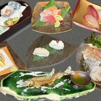 【7月8月限定/夏を贅沢に味わう 夏雲コース】全8品【2ｈ飲放付8,500円→8,000円】