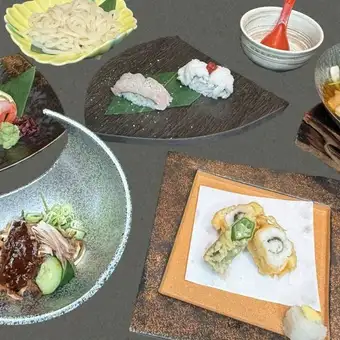 【7月8月限定/鱧を尽くす特別会席 鱧食べ尽くしコース】全6品【2ｈ飲放付5,500円→5,000円】