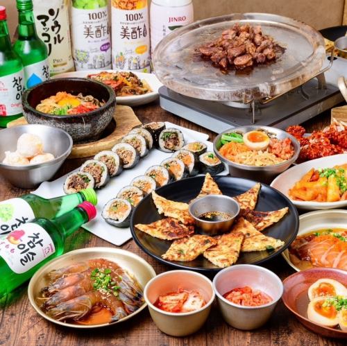酒場の雰囲気を楽しみつつ、美味しい韓国料理を・・