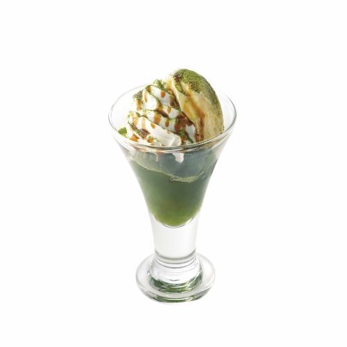 Matcha Jelly Parfait