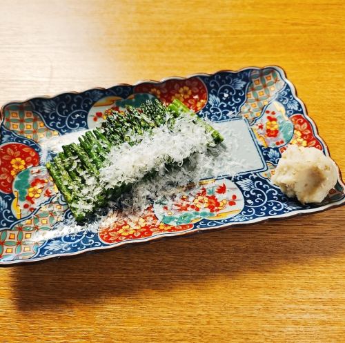 アスパラ焼き