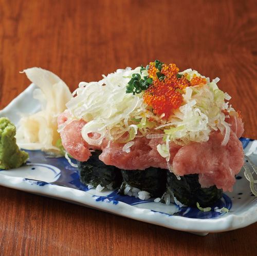 ねぎトロぶっかけこぼれ寿司