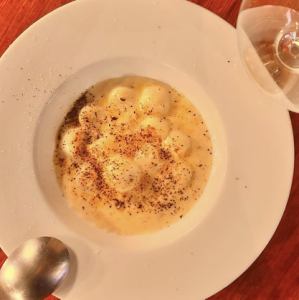 ゴルゴンゾーラクリームのニョッキ