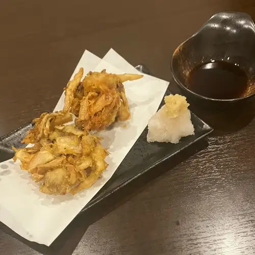 十月推荐
草烤鸭
蘑菇天妇罗
烤茄子,用酱汁腌制
黄油蛤蜊
★东京都福生市上平1-13-11 小峰大厦1楼
TEL 042-513-7220
人气居酒屋樱花
#烤鸡串
#福萨
#居酒屋
#饭团
#稻草烤炉