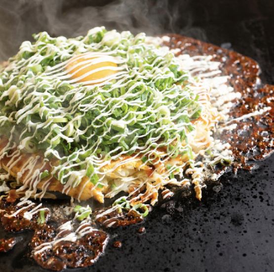 Newly opened in Musashi-Koyama! Come try our okonomiyaki with elaborate noodles and sauce♪ All-you-can-drink course available!