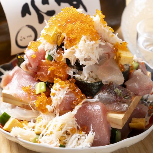 [こぼれ寿司]　　豪快！富士盛　[限定5食]