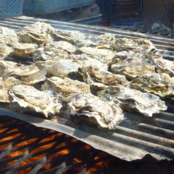 【12-2월만! BBQ&굴 오두막! 음료 무제한 포함】6000엔 코스가 지금만 5500엔(부가세 포함)(8분부터)