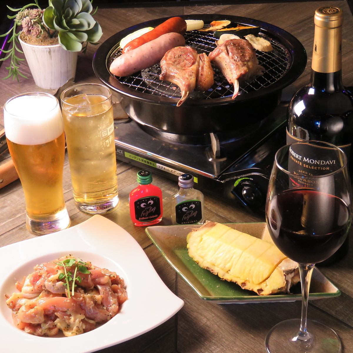 単品飲み放題も可！宴会も最大30名様までOK！