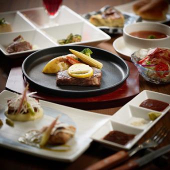 Lupinおまかせコース全6品5500円 (税込)