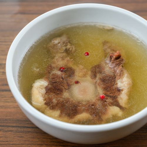 【スープ】伊江島牛　特製牛テールスープ