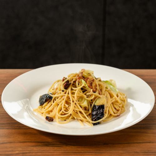 ツナと野菜ペペロンチーノ