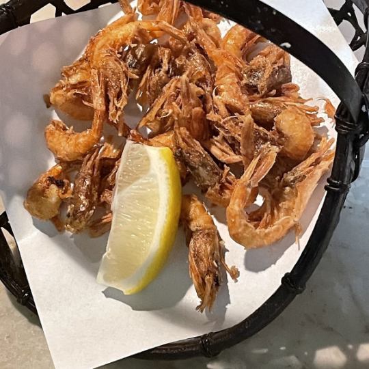 季節限定　ガスエビの唐揚げ